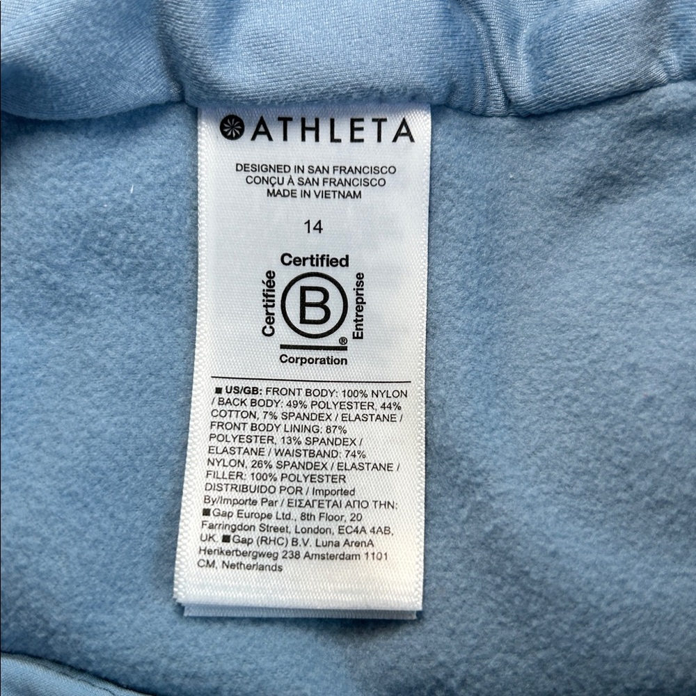 Athleta Solstice Jogger Pants Apres Ski Down Quilted Size 14 Primaloft Eco - Picture 8 of 9